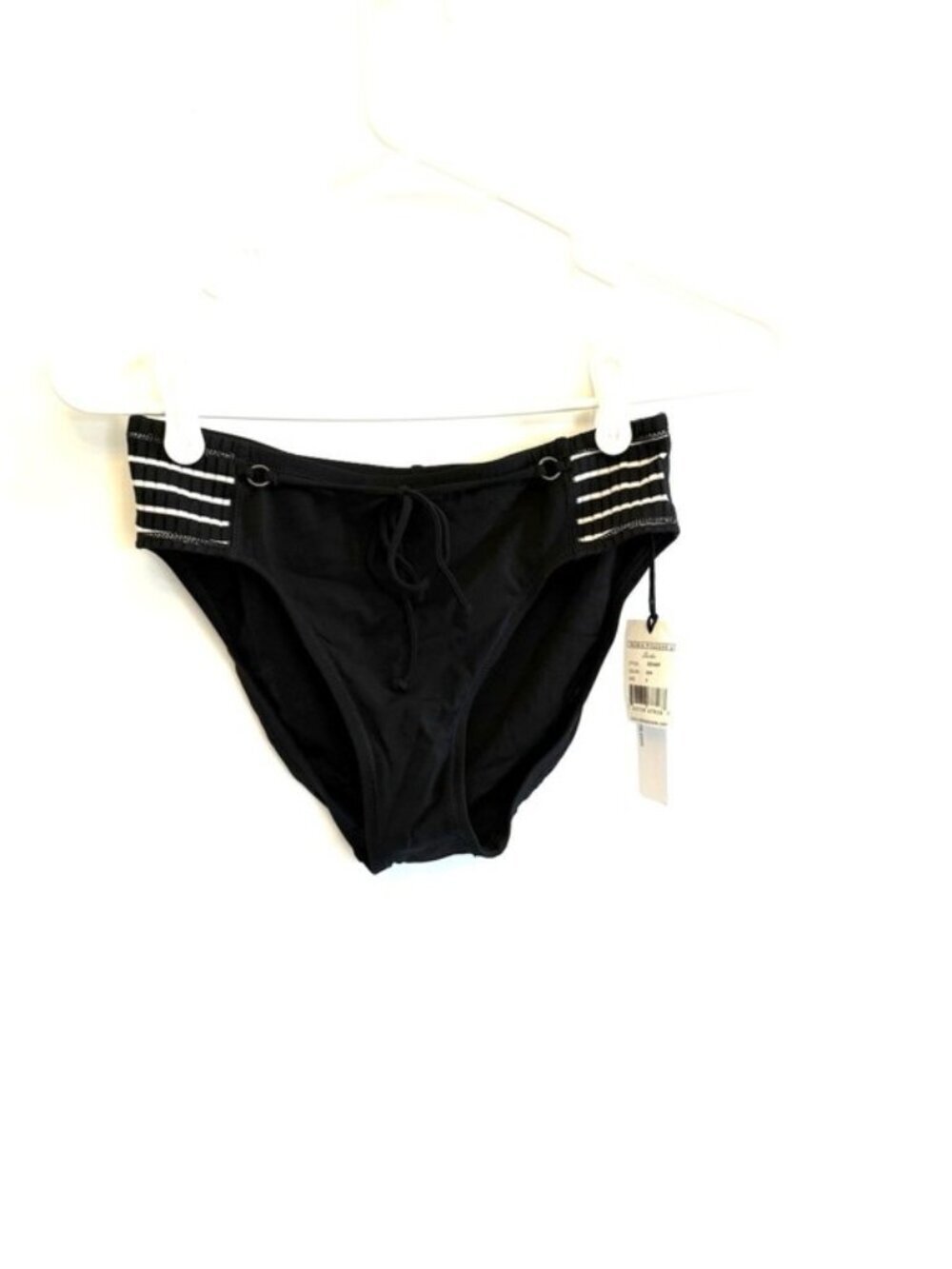 Robin Piccone Women’s Black Hipster Bikini Bottom Size S